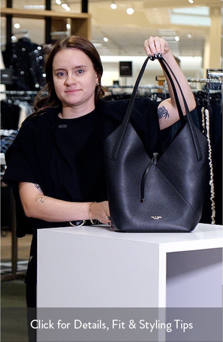 Small Alix Carryall Leather Tote, sales video thumbnail
