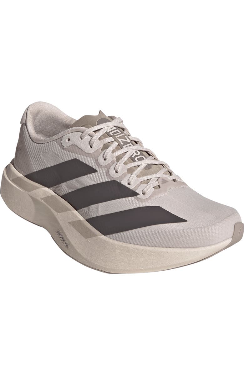 adidas Adizero Evo SL Running Shoe, Main, color, Mauve/ Charcoal/ Iron