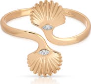 Ettika Santorini Shell Cuff Bracelet