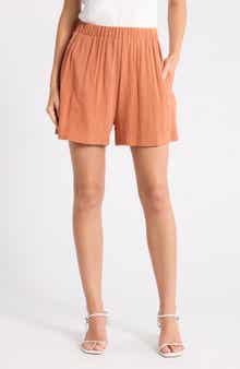 Elastic Waist Shorts