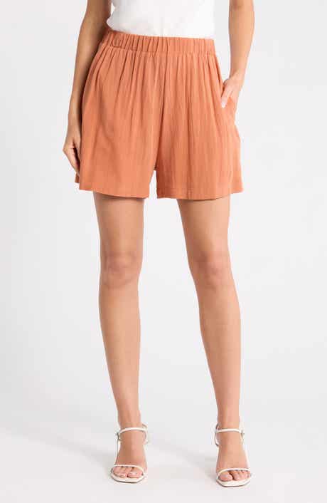 Elastic Waist Shorts
