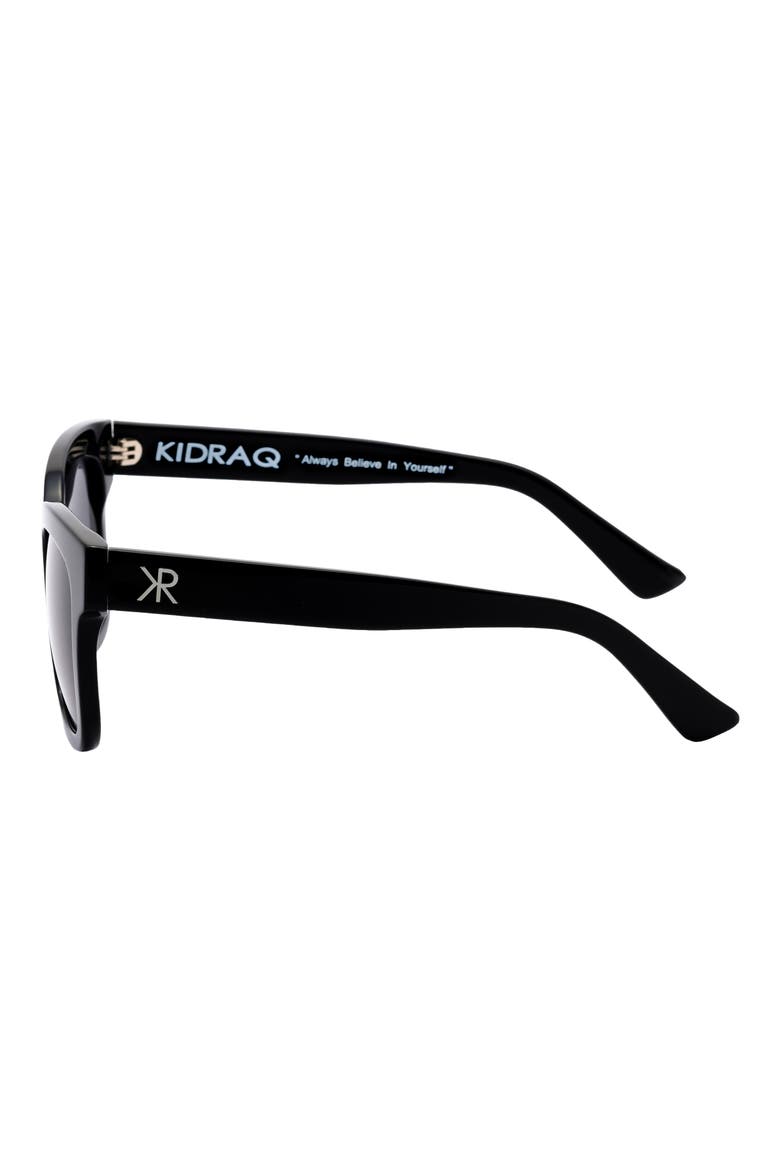 Kids' Kool Kid 51mm Sunglasses, Alternate, color, BLACK VOLCANO