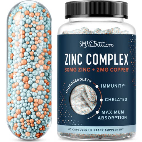 Zinc Complex Beadlets, 60ct