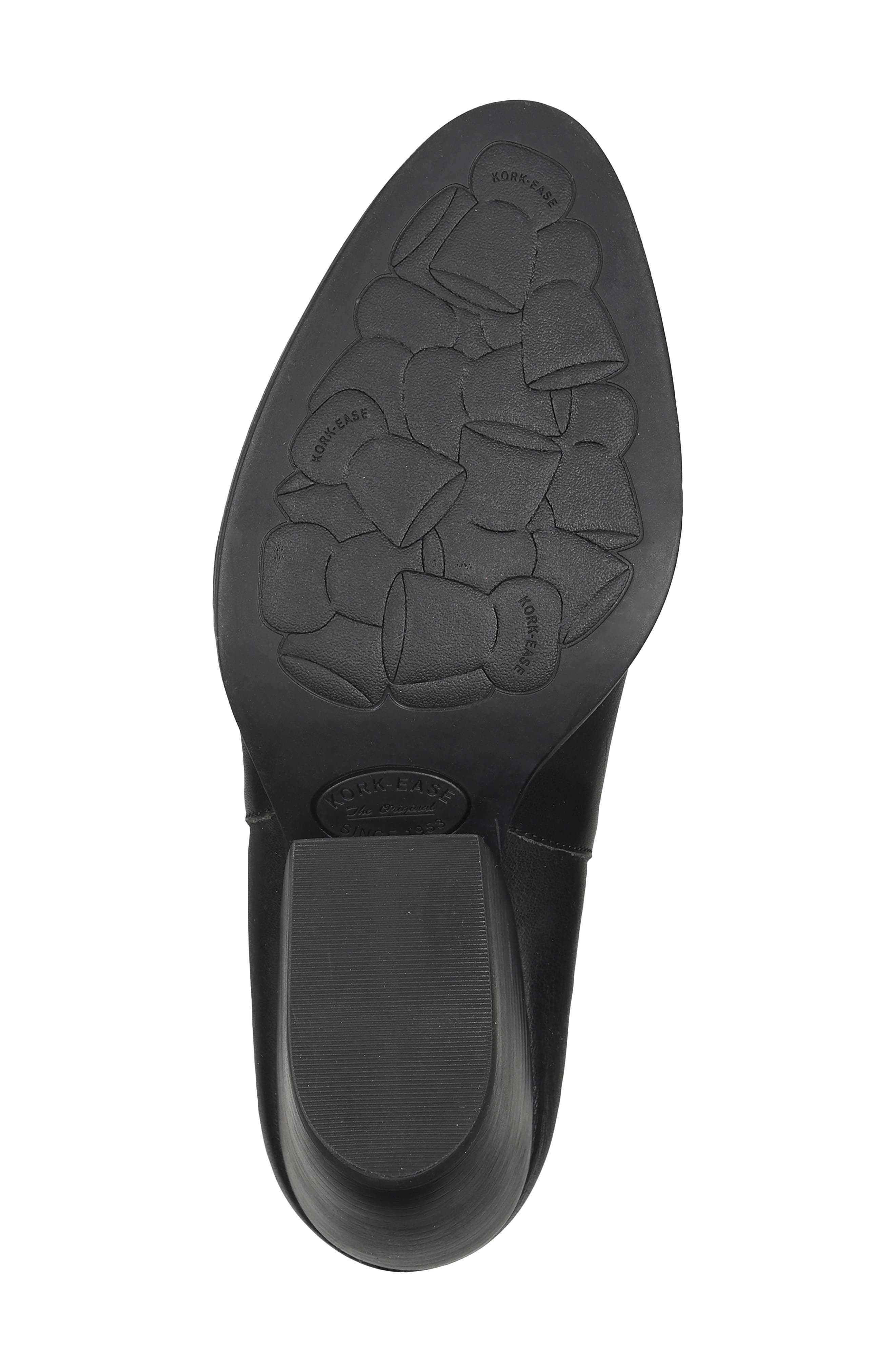 Shaila Leather Chelsea Boot, Alternate, color, BLACK LEATHER
