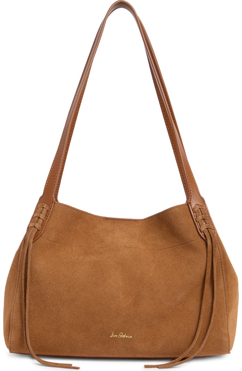 Sam Edelman Hellen Medium Tote Bag, Main, color, Caramel