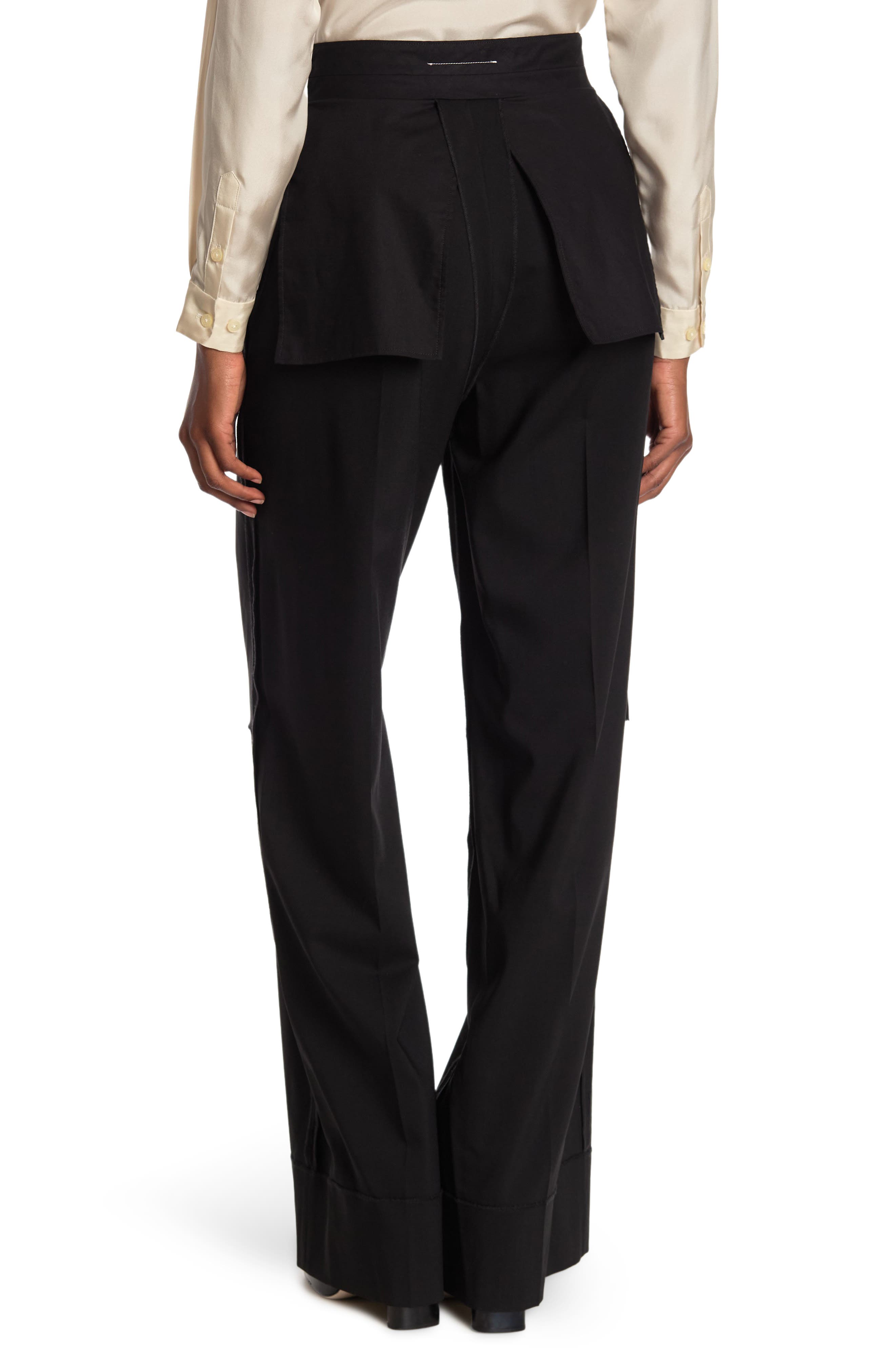 Maison Margiela High Waisted Wide Leg Pants (Women) | Nordstromrack