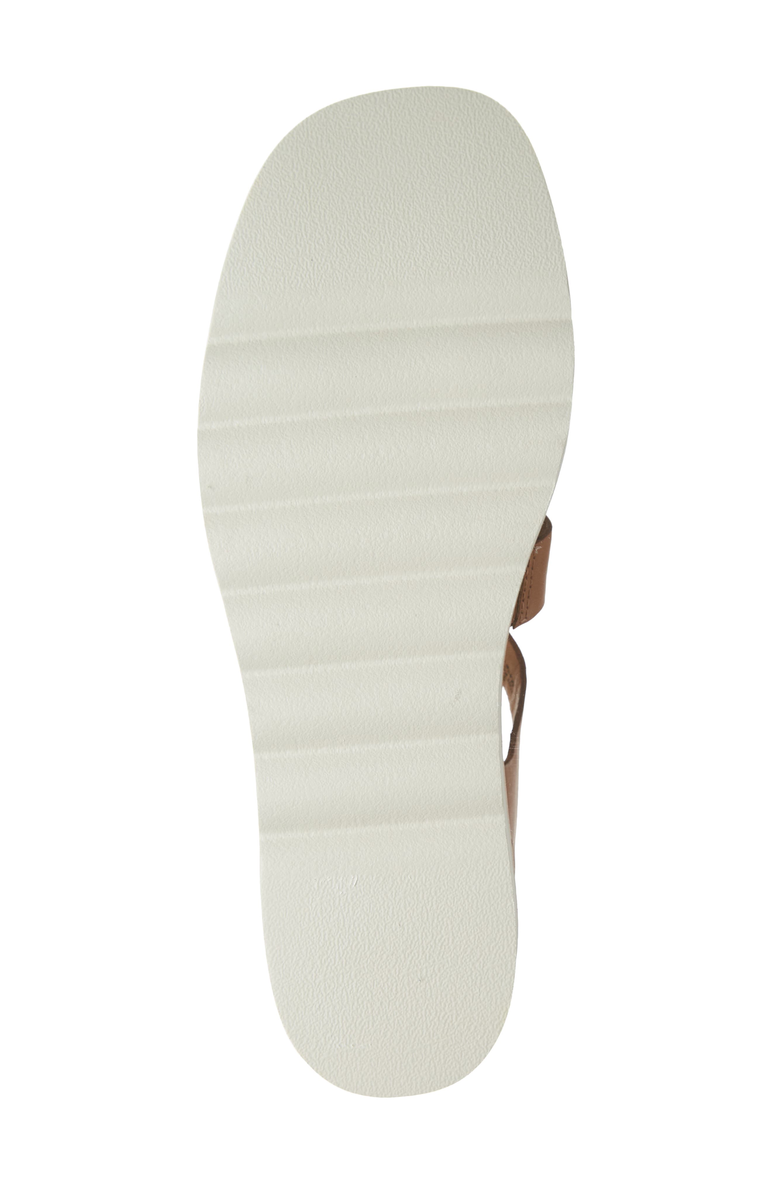 The Fisherman Flatform Sandal, Alternate, color, ENGLISH SADDLE
