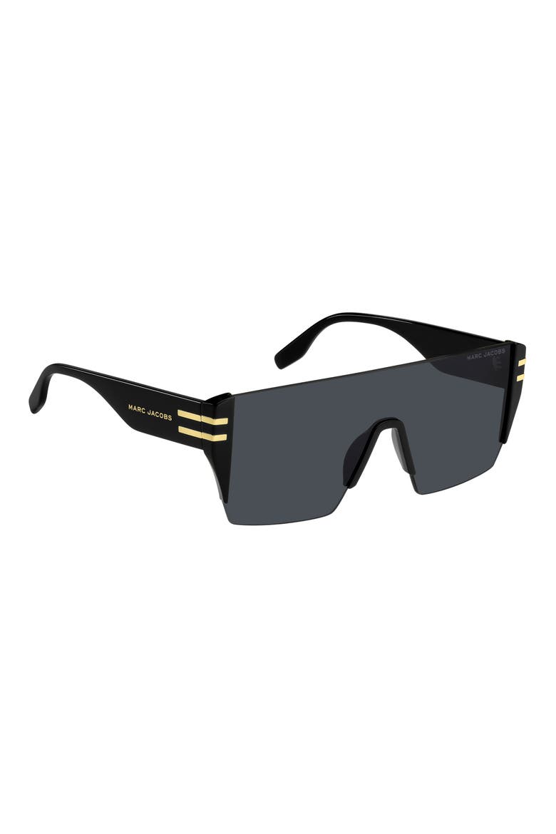 99mm Shield Sunglasses, Alternate, color, BLACK/ GREY