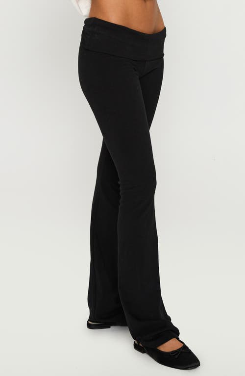 Princess Polly Movement Flare Leg Yoga Pants In Black