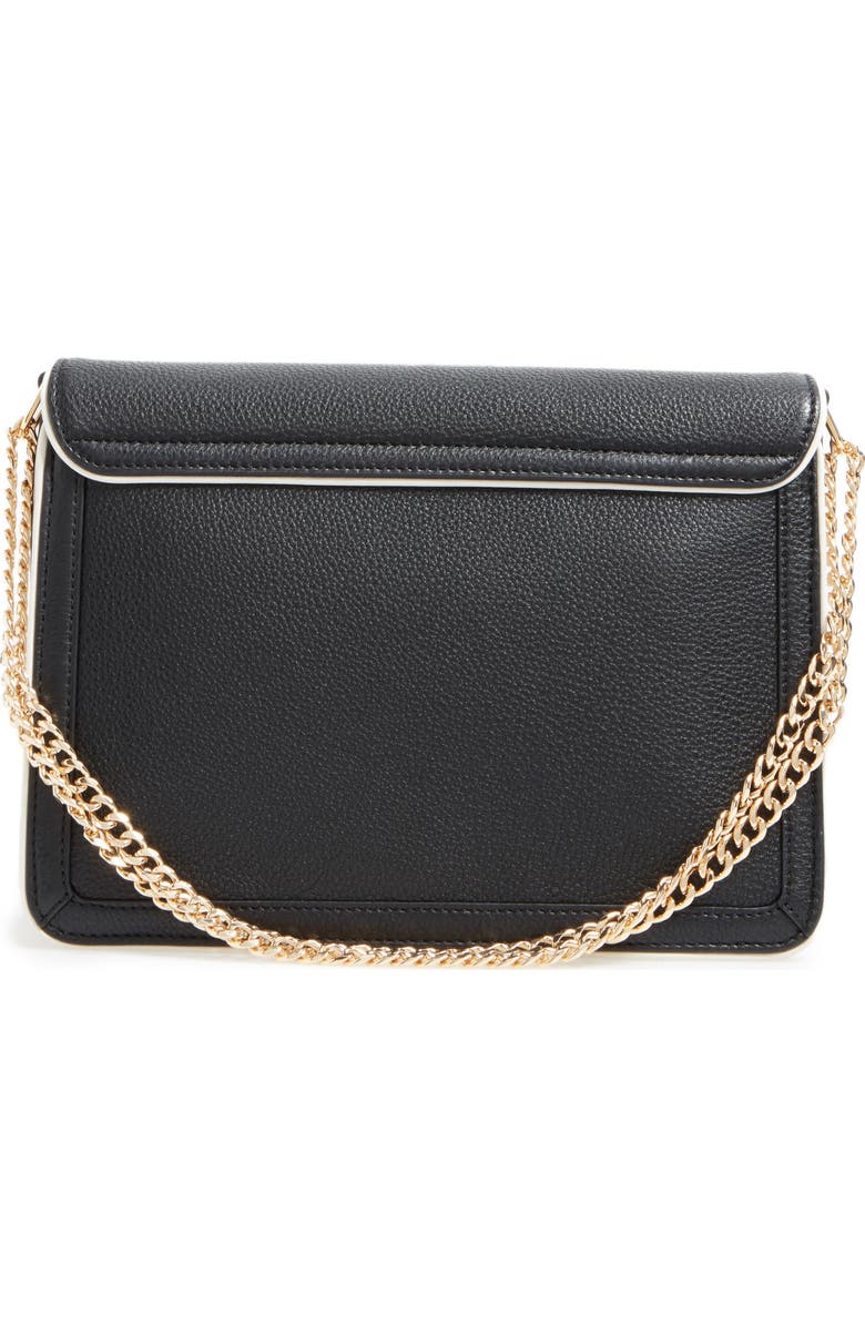 Tory Burch Large Duet Leather Shoulder Bag, Alternate, color,
