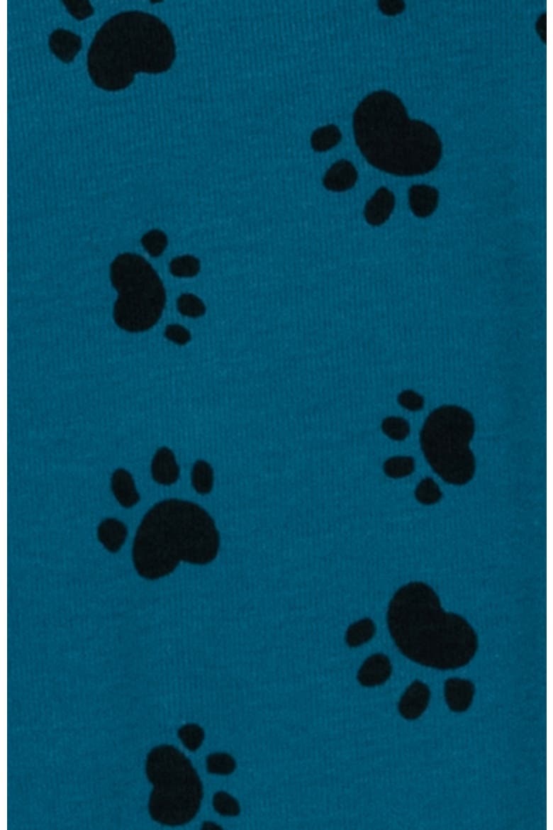 Kids Two-Piece Cotton Printed Matching Family Pajamas, Coordinated Prints, Alternate, color, Dog Paw