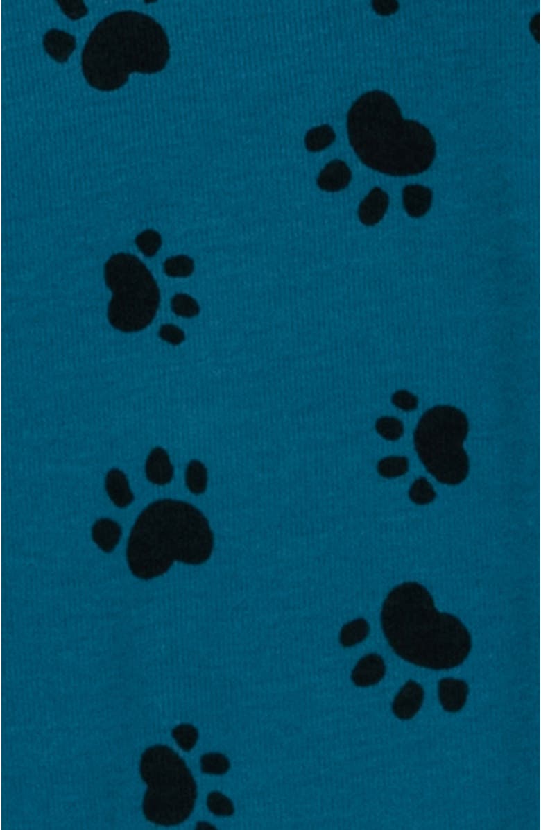 Leveret Kids Two-Piece Cotton Printed Matching Family Pajamas, Coordinated Prints, Alternate, color, Dog Paw