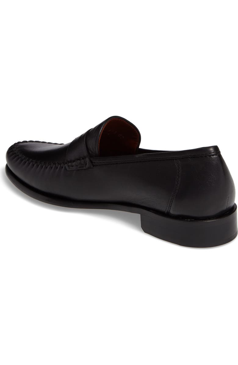 Robert Zur Etro Penny Loafer, Alternate, color, Black