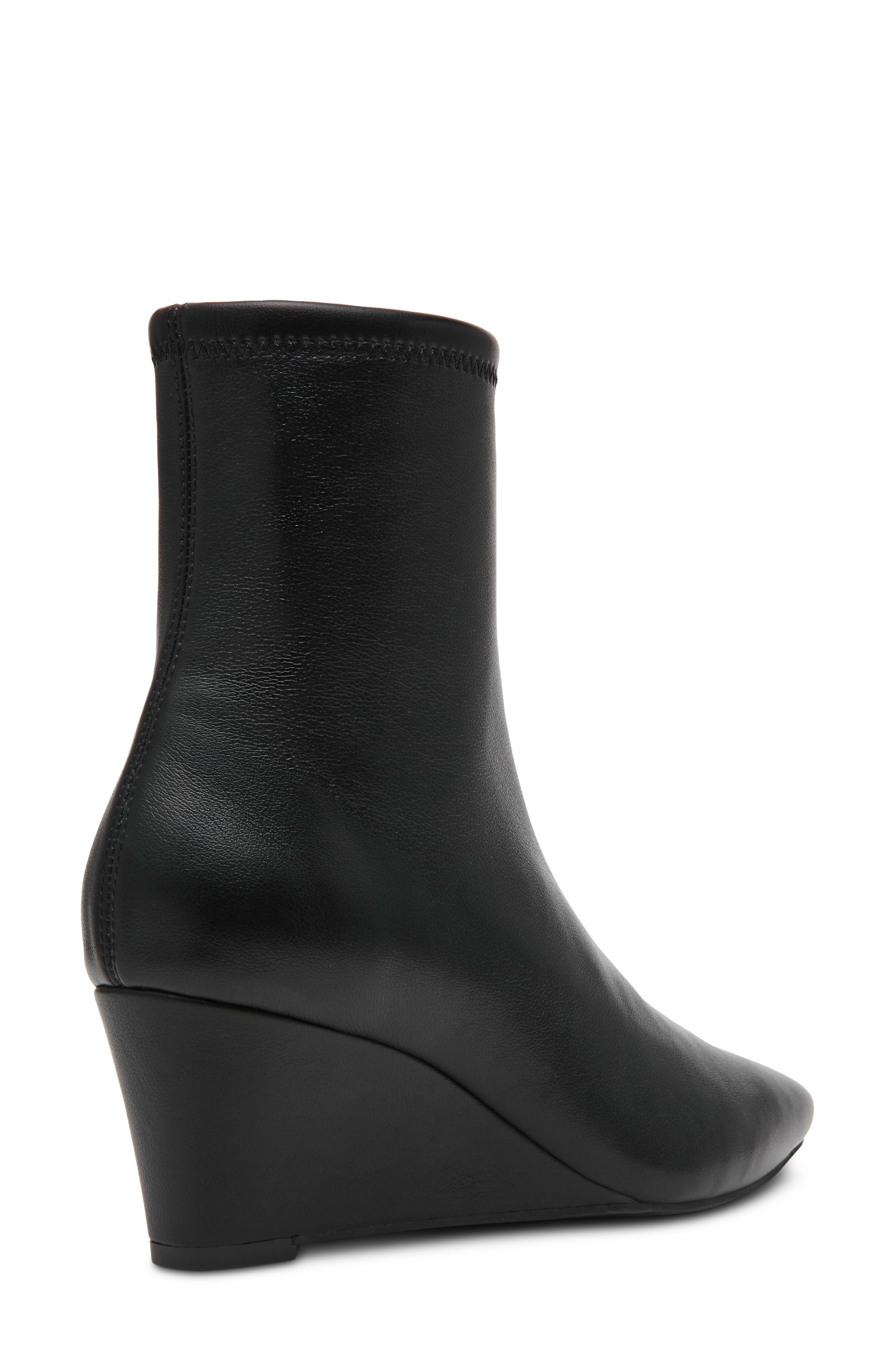 Cabrera Wedge Bootie, Alternate, color, BLACK SMOOTH
