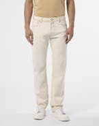 BILLIONAIRE Embroidered 5 Pockets Regular Cut Jeans Men