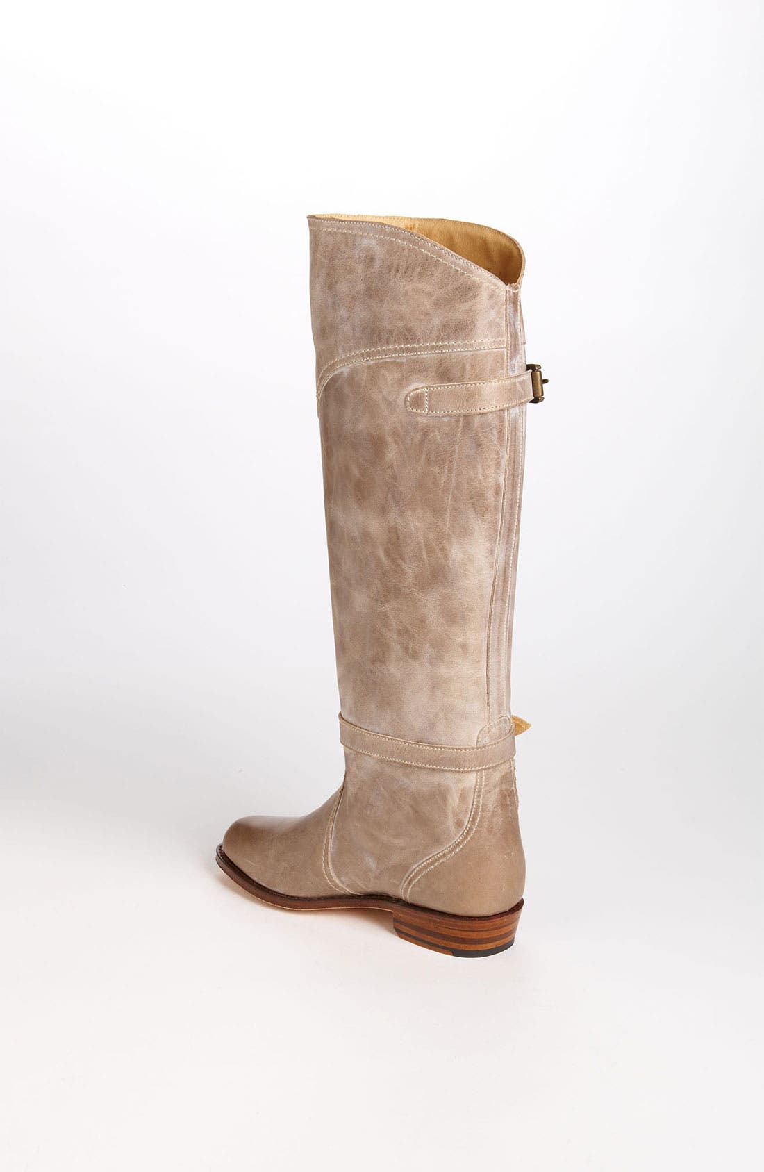 'Dorado' Leather Riding Boot, Alternate, color, TAUPE