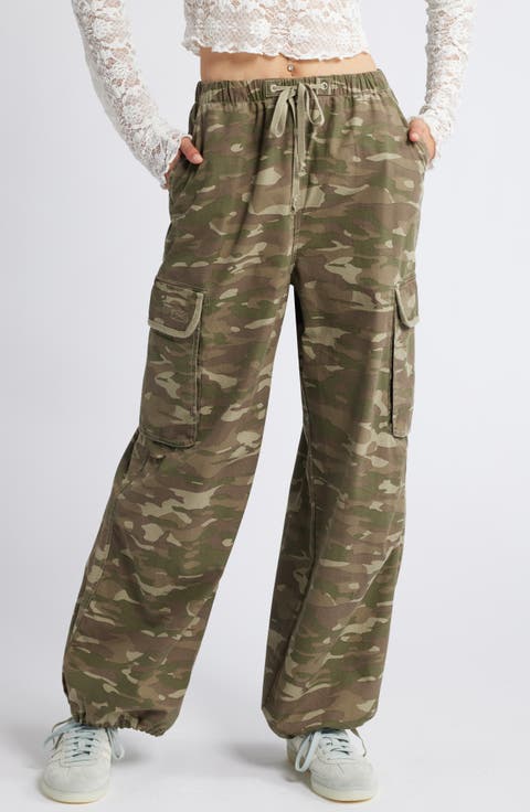Parachute Cotton Cargo Pants