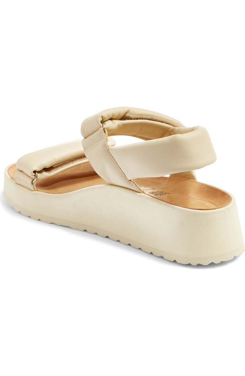 Birkenstock Papillio by Birkenstock Theda Platform Wedge Sandal, Alternate, color, Beige