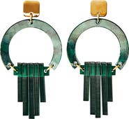 Toolally Art Deco Chandeliers - Emerald Pearl