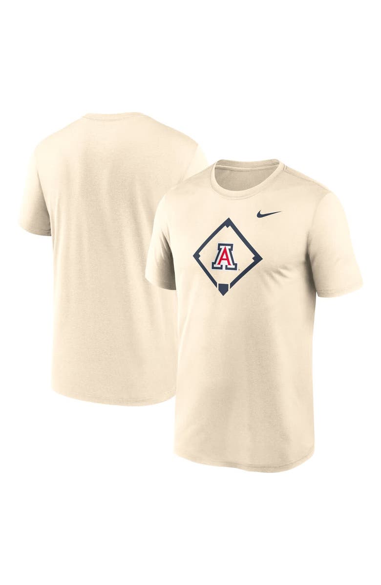 Nike Men's Nike Cream Arizona Wildcats Legend Baseball Icon Performance T-Shirt, Alternate, color, Cream