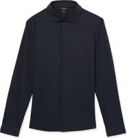 Reiss Duke Air-Water Slim Fit Knit Button-Up Shirt