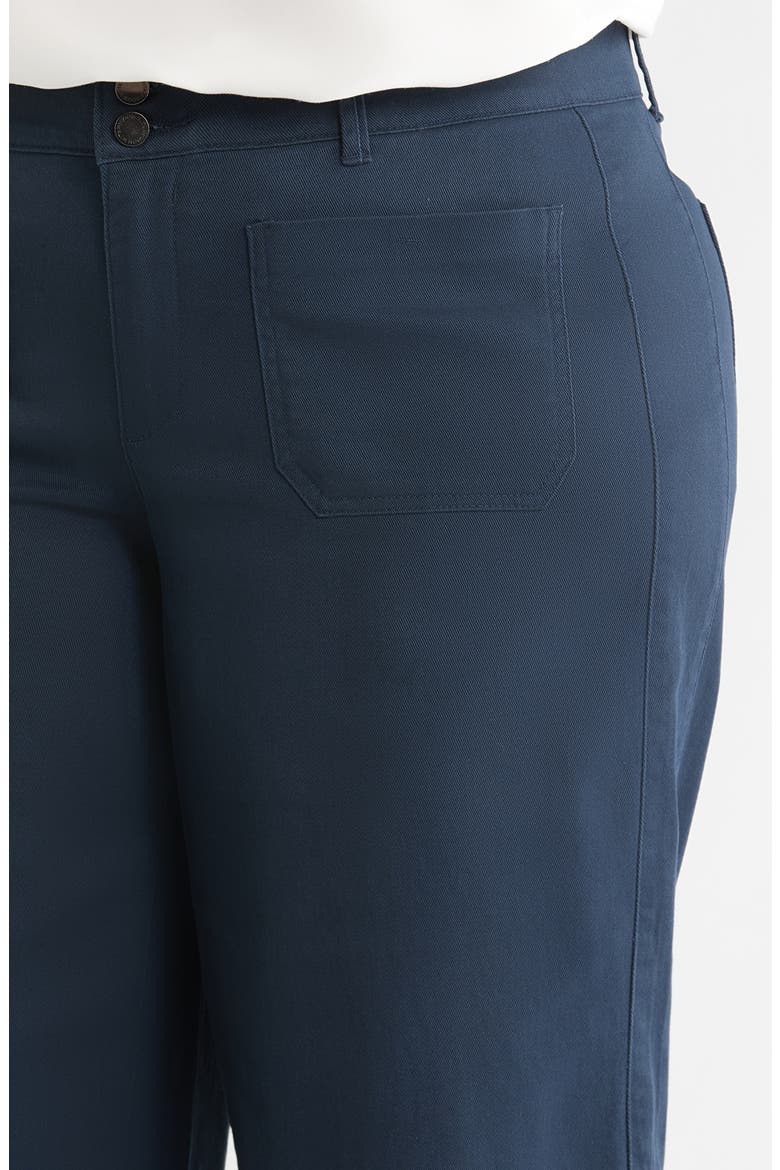 Emma Wide Leg Jeans, Alternate, color, CARBON BLUE