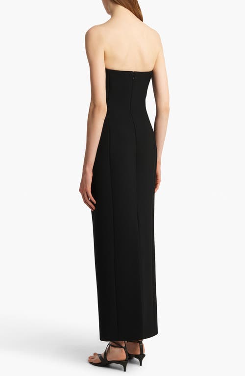 Khaite Cato Double Face Crepe Long Dress