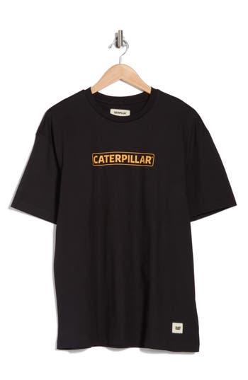 Cat Wwr Classic Logo Cotton Graphic T-shirt