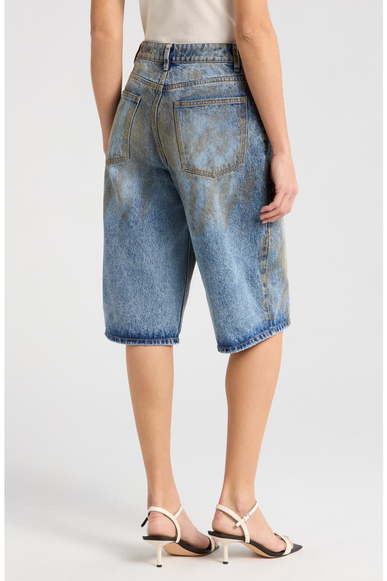 Derby Denim Bermuda Shorts, Alternate, color, DUSTY TINT WASH