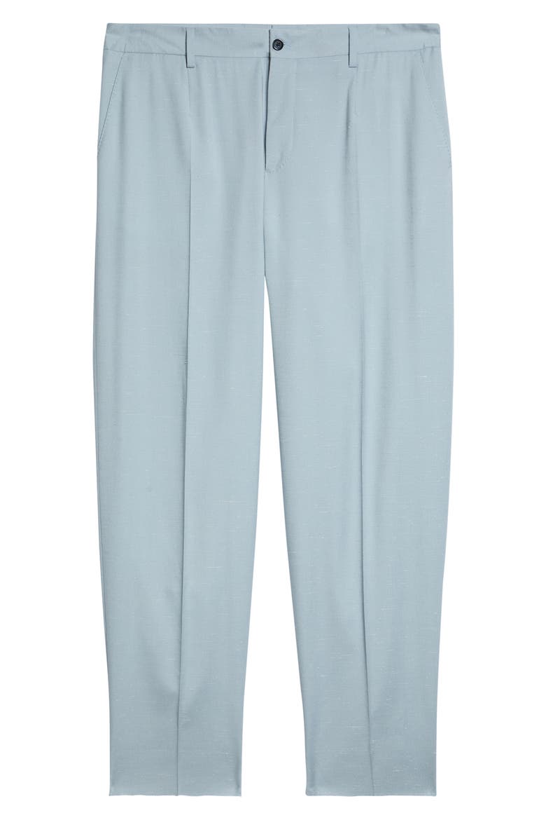 Shantung Pants, Alternate, color, B8966 AZZURRO POLVERE