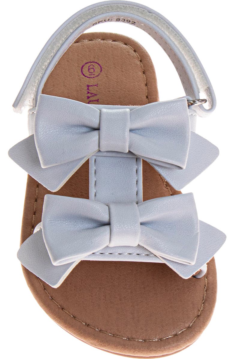 JOSMO Kids' Bow Sandal, Alternate, color, White