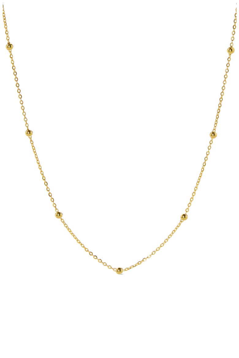 Dainty Gold Necklace - Gold Satellite Necklace, Main, color, Gold