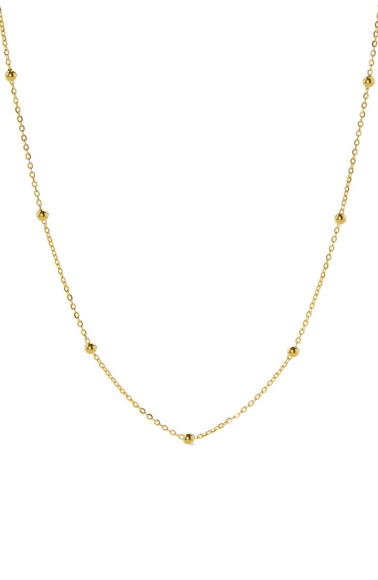 Ana Luisa Dainty Gold Necklace - Gold Satellite Necklace, Main, color, Gold