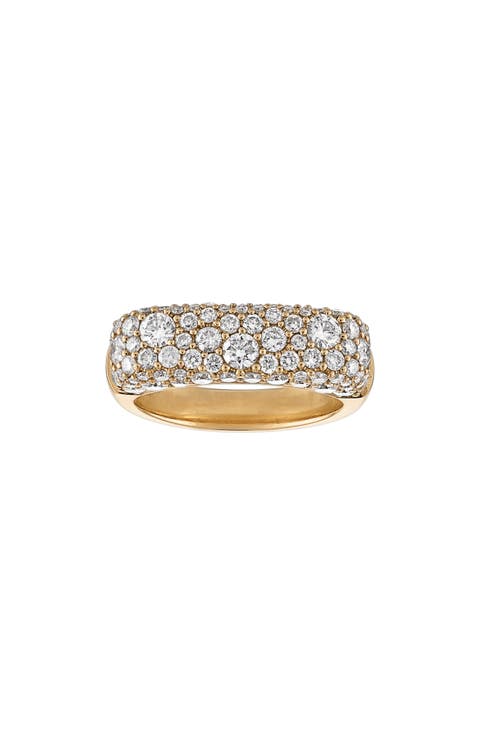 Sparkle Pavé Diamond Stacking Ring