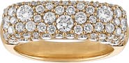 EDEN PRESLEY Sparkle Pavé Diamond Stacking Ring