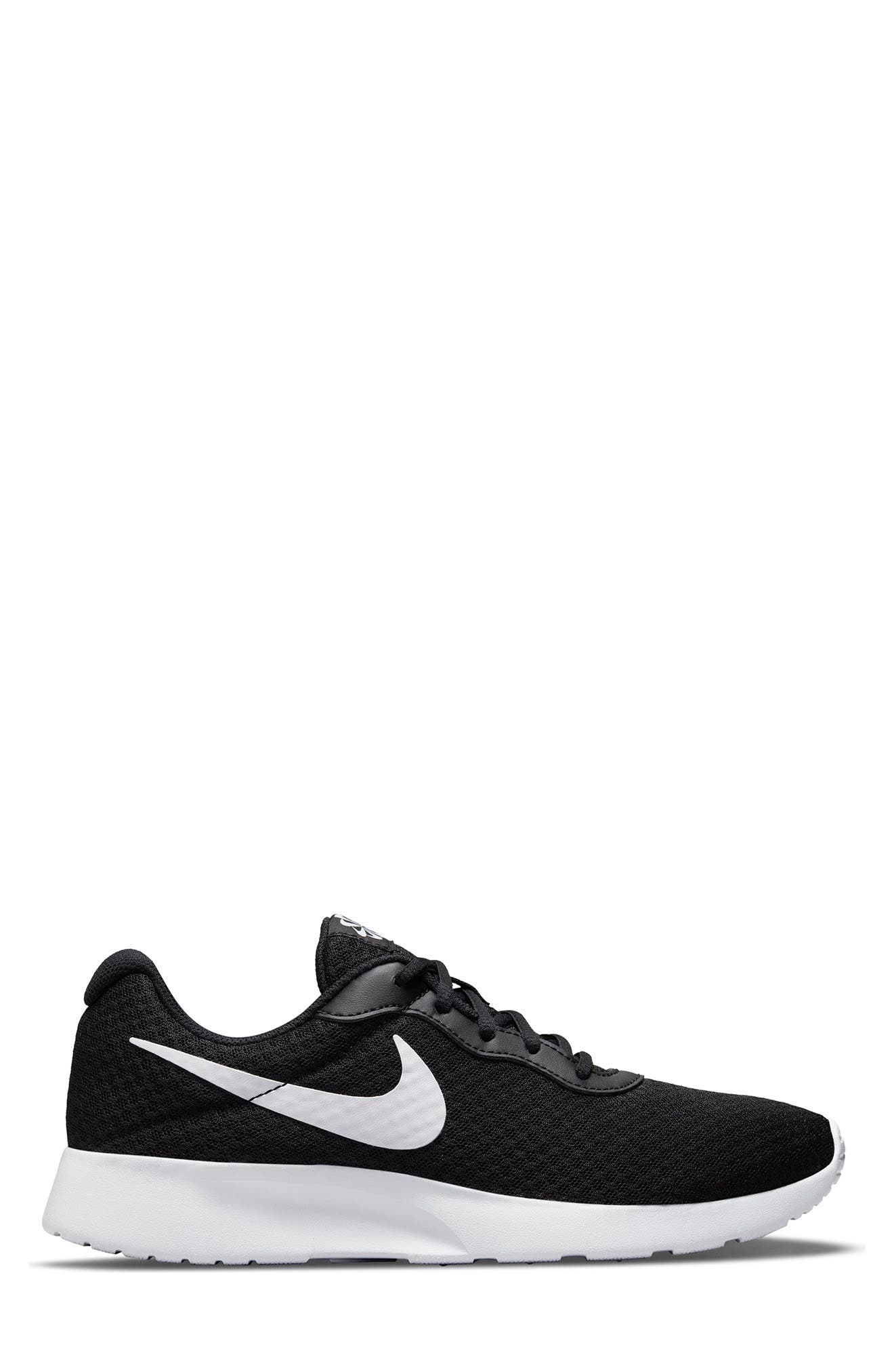 Nike Tanjun Running Shoe, Alternate, color, Black/White
