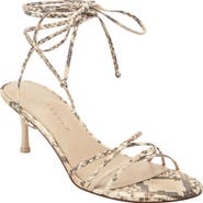 Marc Fisher LTD Gineva Ankle Wrap Kitten Heel Sandal