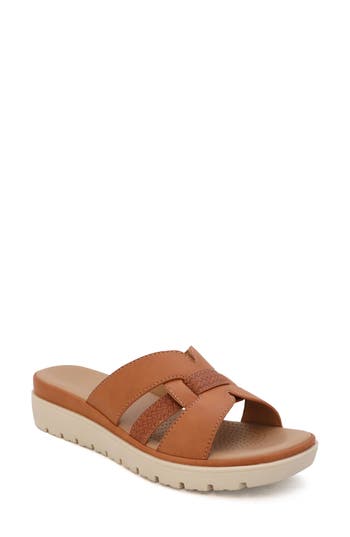 Comoda Designs Tunsa Wedge Slide Sandal