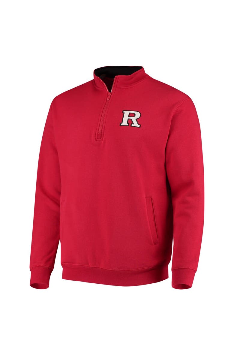 COLOSSEUM Men's Colosseum Scarlet Rutgers Scarlet Knights Tortugas Logo Quarter-Zip Jacket, Alternate, color, Scarlet