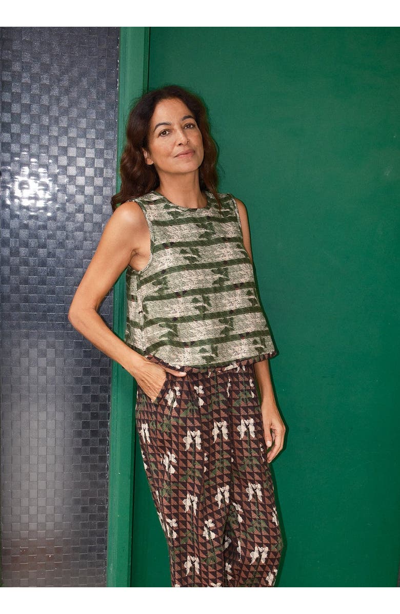 Ace & Jig Nola Reversible A-line Tank Top, Alternate, color, Atrium