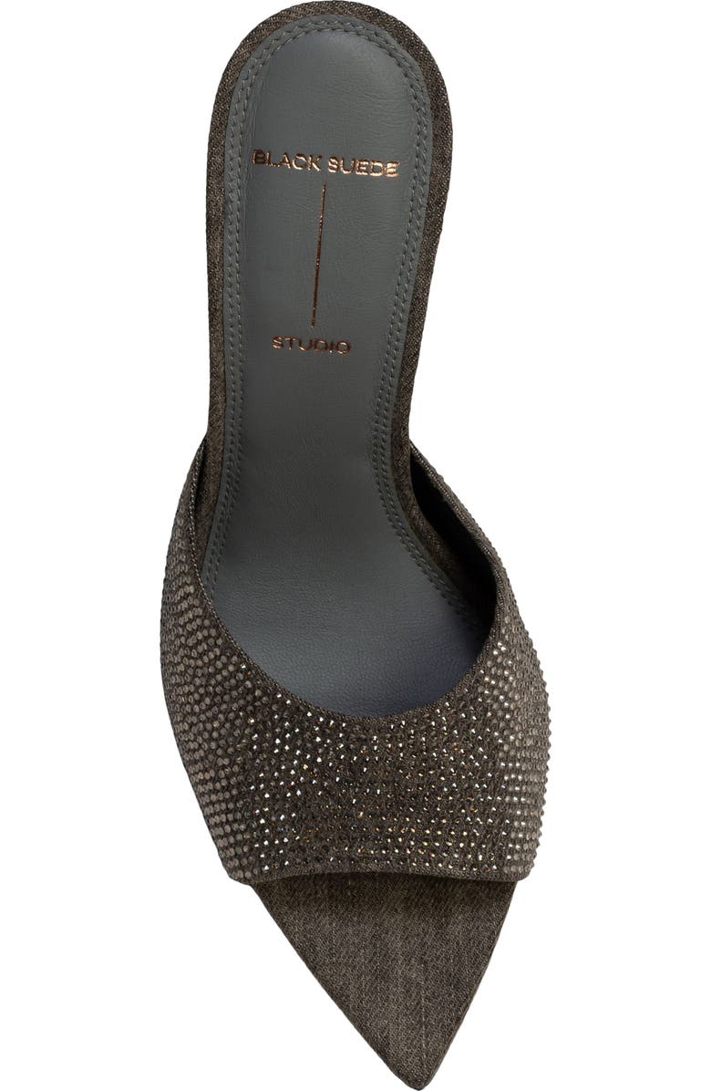 BLACK SUEDE STUDIO Bella Embellished Sandal, Alternate, color,