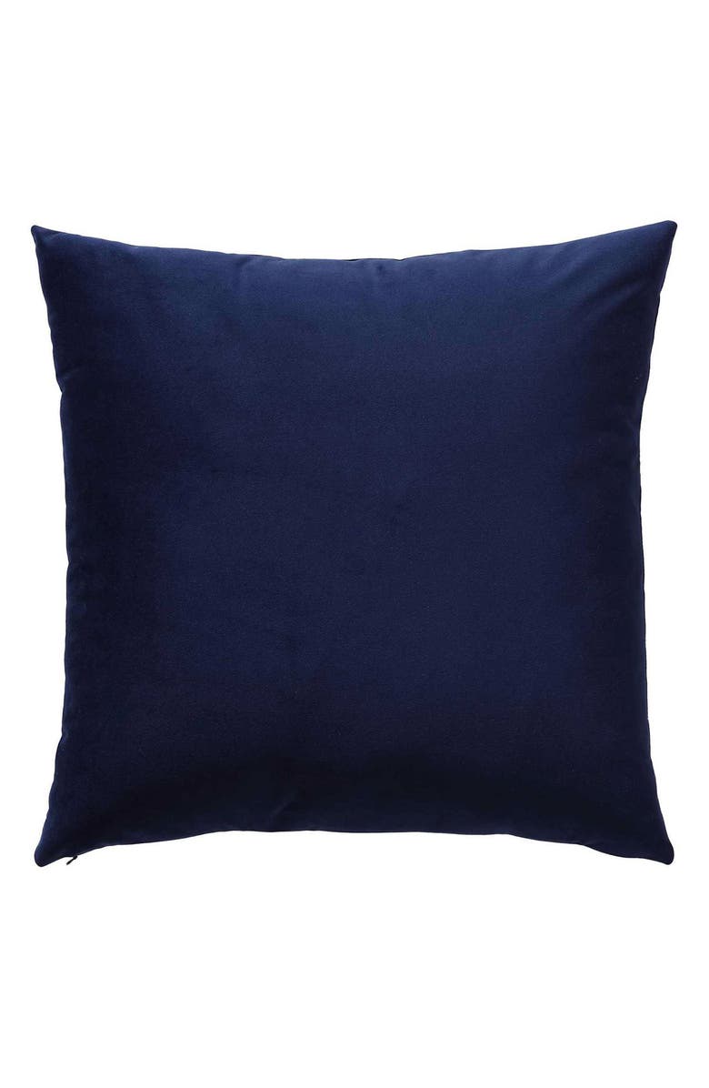 Tommy Bahama Holiday Retriever Square Throw Pillow, Alternate, color, Dark Blue