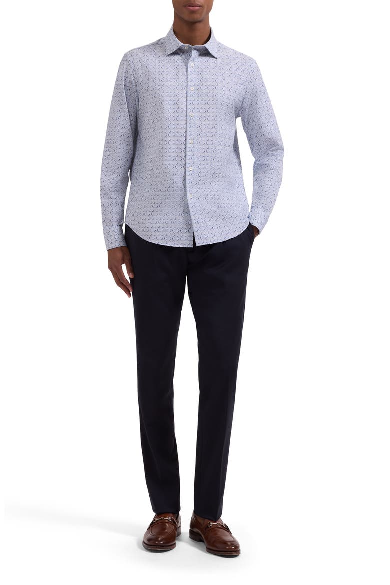 James OoohCotton® Geo Print Button-Up Shirt, Alternate, color, SAND