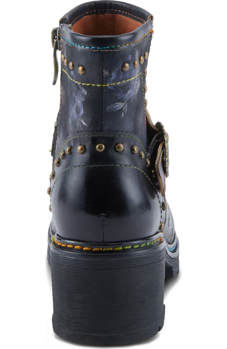 L'Artiste by Spring Step Branchout Platform Bootie, Alternate, color, Black Multi