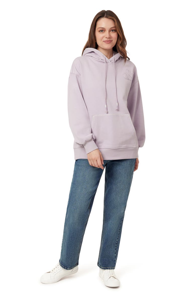Scotch & Soda Hooded Sweatshirt, Alternate, color, Iris
