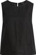 Madewell Suki Sleeveless Linen Top