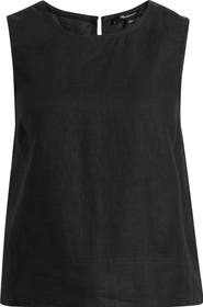 Madewell Suki Sleeveless Linen Top