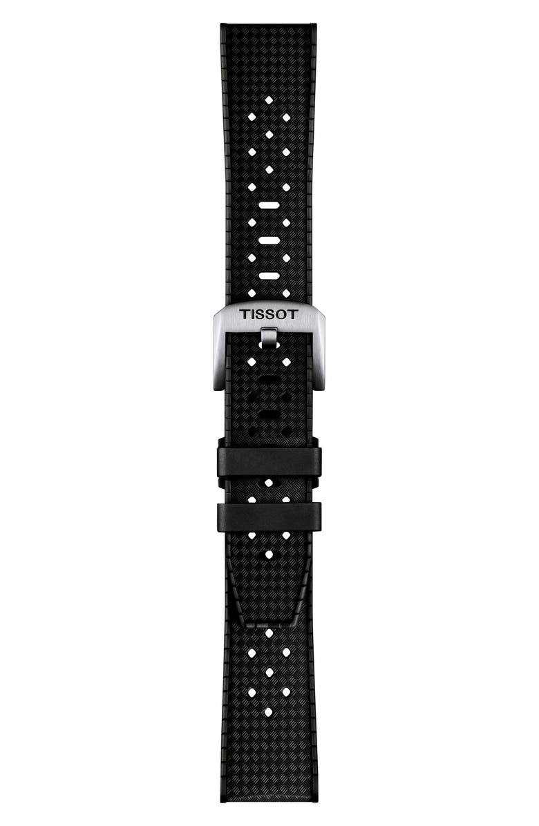 Tissot Seastar 1000 GMT Bracelet Watch, 40mm, Alternate, color, Black