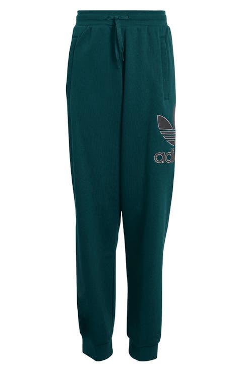 Kids' Trefoil Cotton Joggers (Big Kid)