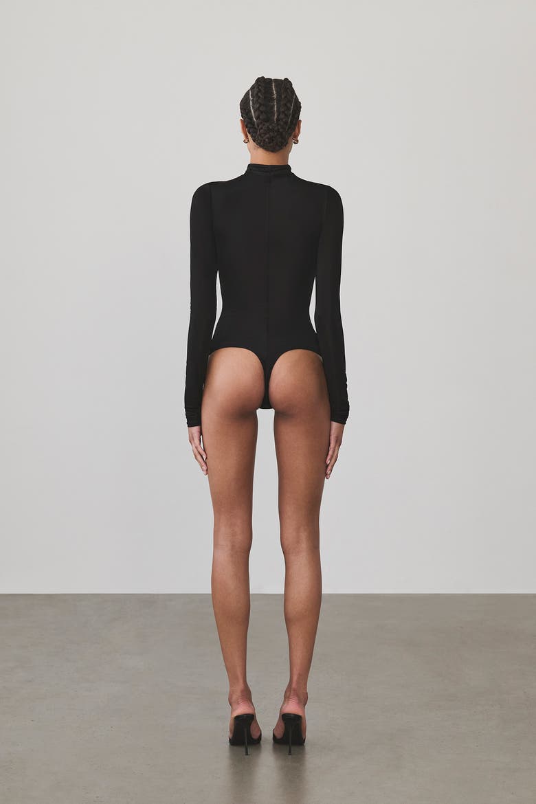 Nicola Bodysuit, Alternate, color, Black